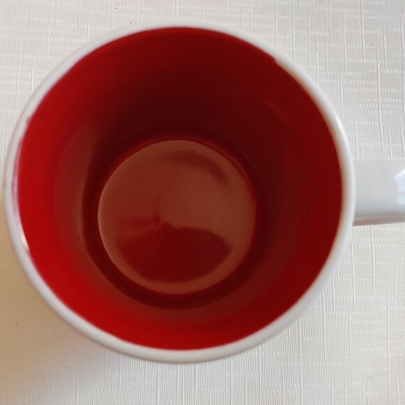 AMERICAN Tim Hortons Mug Bold Stripe Logo 2016 Chip on Base - Picture 5 of 6